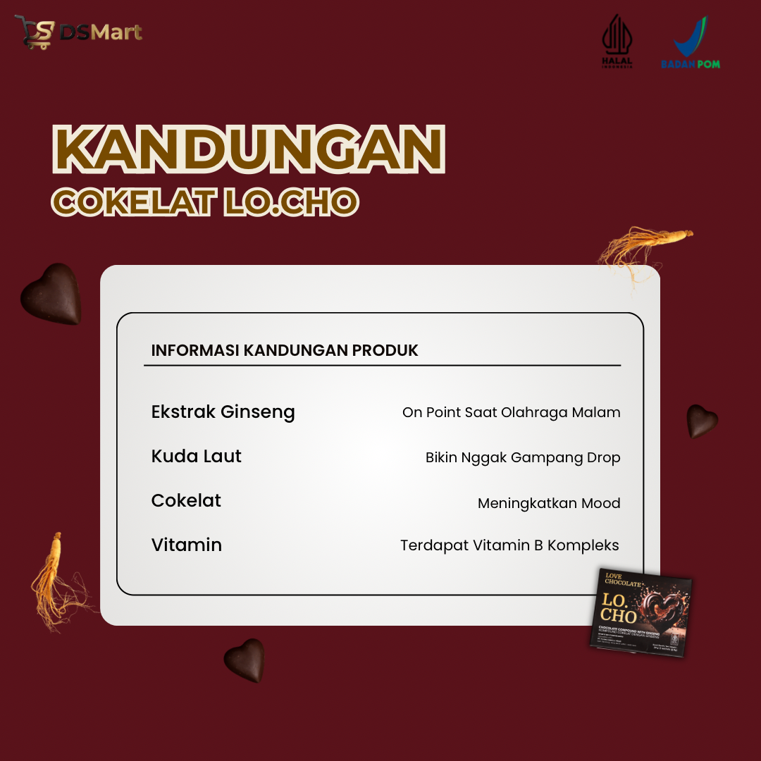 LOCHO COKLAT PREMIUM EXTRACT GINSENG - Image 3